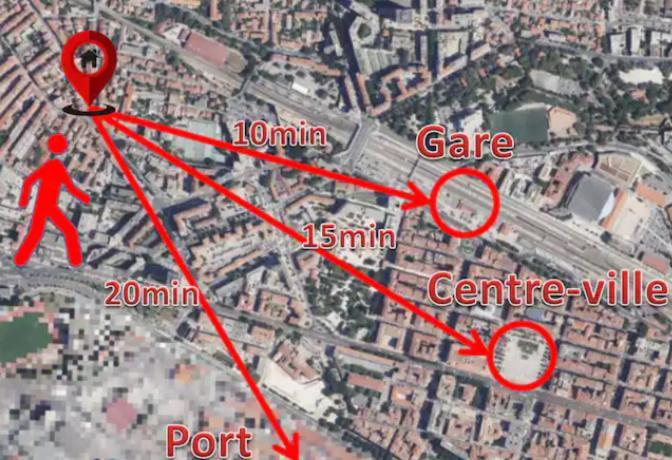 Proche Hyper-Centre Et Gare Apartamento Toulon Exterior foto